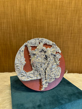 Pure Silver Radha Kishan Wooden Frame