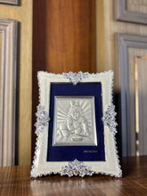 Pure Silver Laddoo Gopal Pearl Frame Idol