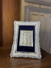 Pure Silver Balaji Pearl Frame Idol