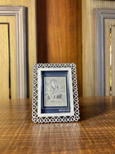 Pure Silver Ganesha Pearl Frame Idol