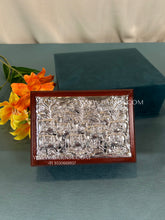 handcrafted silver mewa box for Diwali and weddings