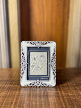 Pure Silver Hanuman Pearl Frame Idol