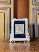 Pure Silver Hanuman Pearl Frame Idol