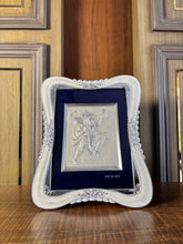 Pure Silver Hanuman Pearl Frame Idol