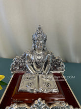 handcrafted pure silver Hanuman ji decor piece