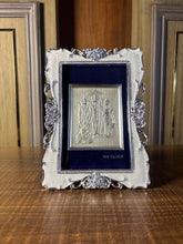 Pure Silver Ram Darbar Pearl Frame Idol