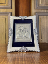 Pure Silver Shiv Pariwar Pearl Frame Idol