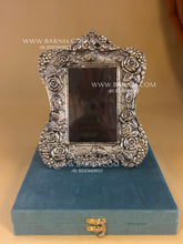 silver plated rose photo frame for bulk gifting and home decor