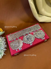 Silver-polished Sarwamangal Bandhanwar with Shubh Laabh, Om, Swastik, and Ganesha motifs, auspicious toran for home entrance, ideal for Diwali, weddings, and housewarmings.