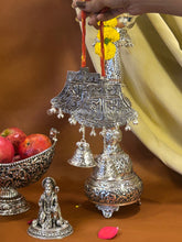 Sacred Shubh Laabh hanging with bells – brings positivity, wealth, and blessings to entrances, mandirs, and festive décor.