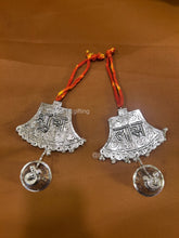 Sacred Shubh Laabh hanging with bells – brings positivity, wealth, and blessings to entrances, mandirs, and festive décor.