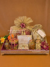 Elegant Indian wedding packing tray for trousseau and return gifts – Barn 14