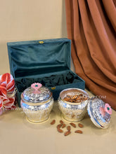 Floral Daisy Barni container for mithai gifting and festive hampers