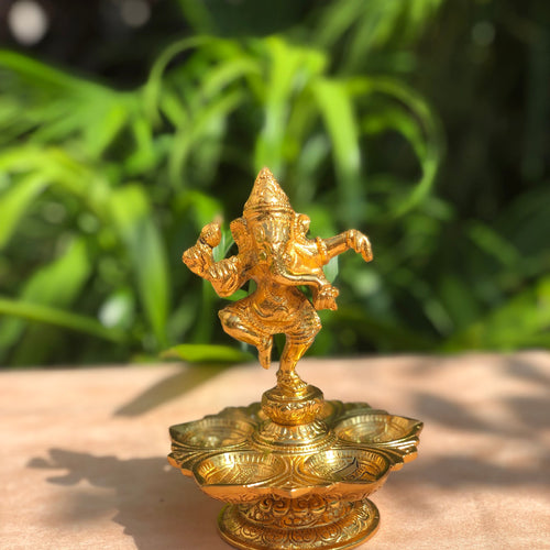 Dancing Ganesha Diya