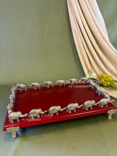 luxury elephant tray for wedding and festive gifting