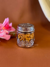 Premium German silver jar for mewa, snacks and return gifts