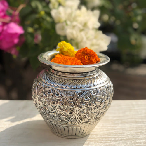 Silver Plated Lota