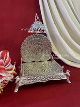 Peacock leg deity throne for mandir and puja