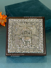 Handcrafted 999 Pure Silver Ambabari Elephant dry fruit box.