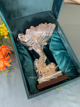 Elegant Pure Silver Fish Bowl with premium gift box.