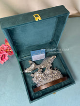 Pure Silver Fortune Fish showpiece with luxury gift box.