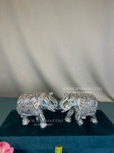Pure Silver Elephant Pair as an evergreen luxury gift.