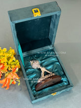 Pure Silver Hanuman Gada inside premium gift box.