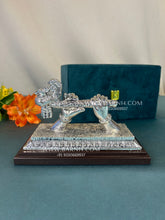 999 silver Krishna Bansuri Hands good luck gift for home décor.
