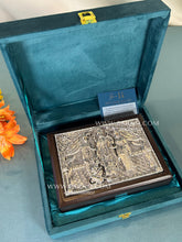 Elegant Pure Silver serving box for festive gifting.