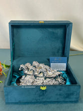 Handcrafted 999 Pure Silver Seven Horses Vastu showpiece.