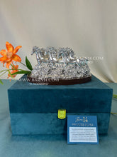 Pure Silver Seven Horses Showpiece with premium gift box.