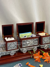 Decorative Pure Silver Train for console tables, dining spaces and hospitality setups.
