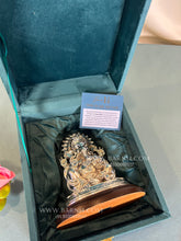 Pure Silver Vinayak idol with gift box for auspicious gifting.