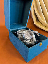 Pure Silver Swan Basket