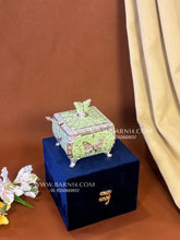 Enamel Cube Sugar Pot