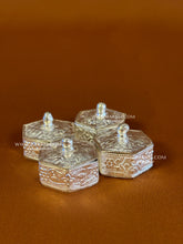 Hexagon Knob Dabbi (Pack of 4)