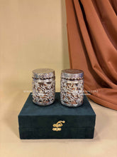 Phulwari Glass Jar Set of 2