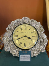 Pure Silver Mayur Clock
