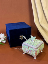 Enamel Cube Sugar Pot