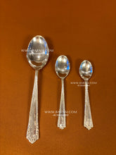 silver plated spoon set for dining and pooja rituals