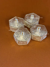 Hexagon Knob Dabbi (Pack of 4)