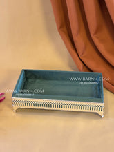 Green Velvet Tray
