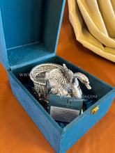 Pure Silver Swan Basket