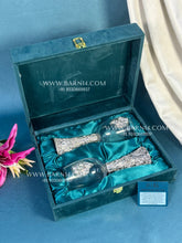 Pure Silver Wine Glass Pair