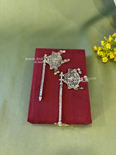 Mini German Silver Pankhi Pair