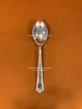 traditional silver plated spoons for dining and mandir use