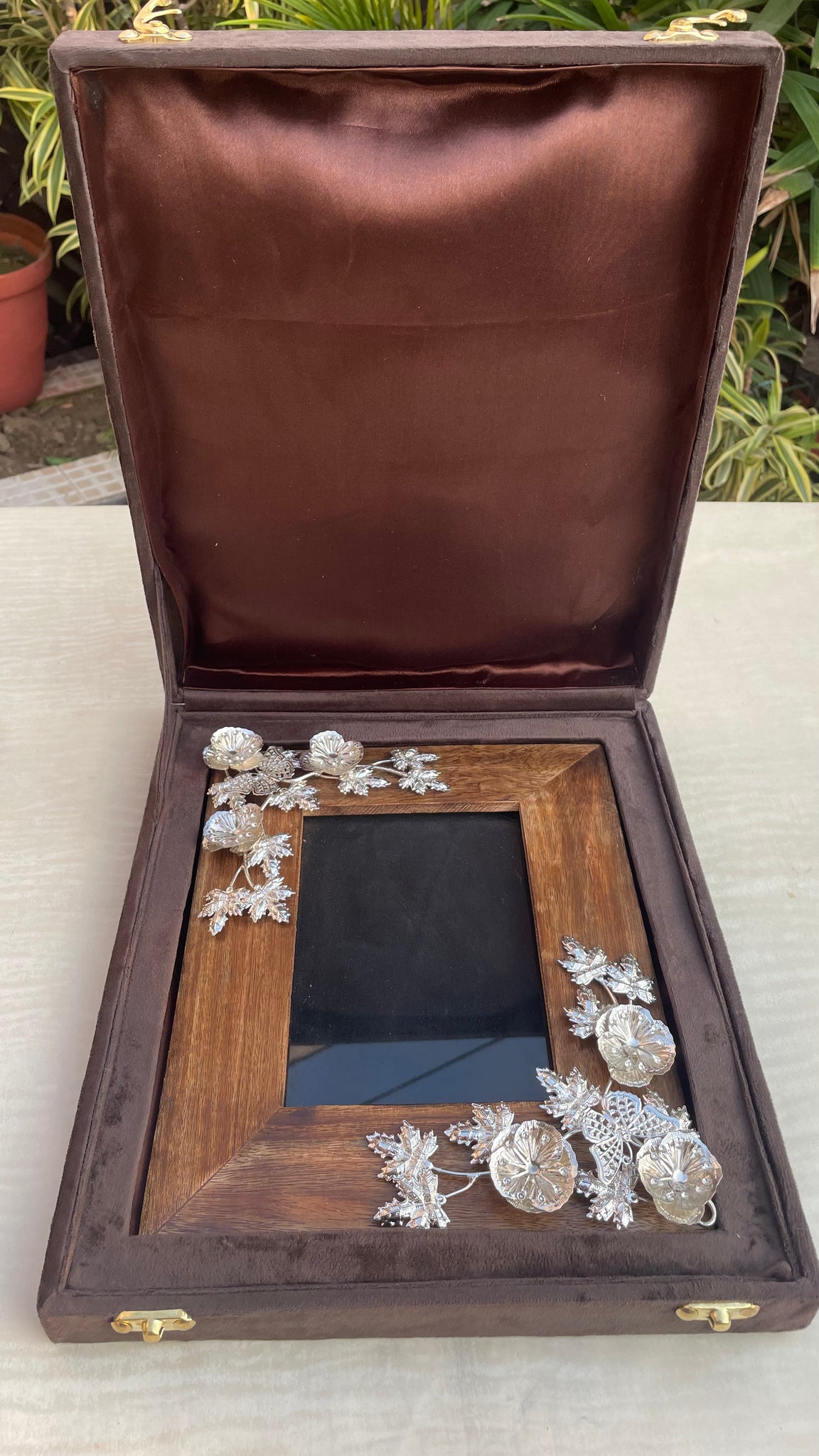 Wooden Photoframe Box