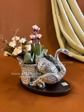 Pure Silver Swan Basket