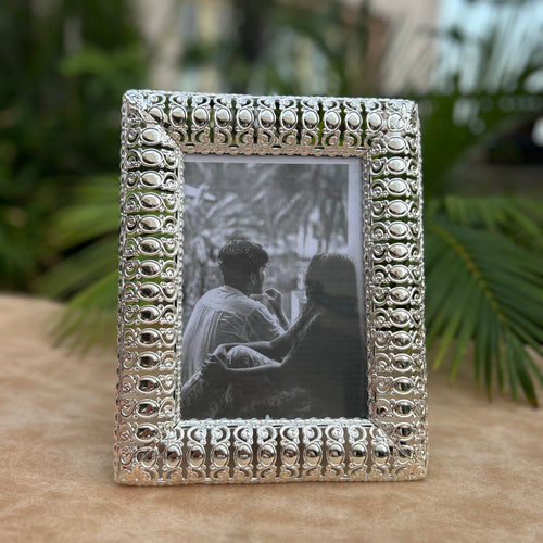 Royal Border Silver Photoframe