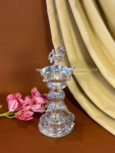 Utsav Jyoti Samai in German Silver for pooja room décor.
